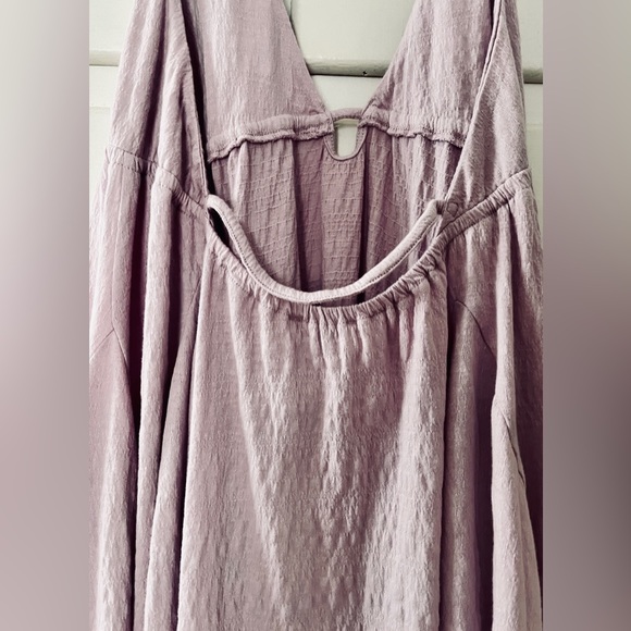 Free People NWOT Emma Louise mini dress in lavender ONLY size small - Picture 12 of 13